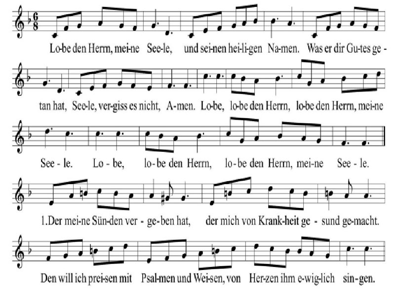 Lobe den Herrn, meine Seele